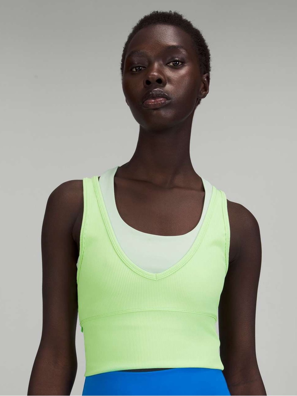 Lululemon Power Pivot Ribbed Tank Top